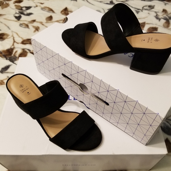 CALL IT SPRING Block Heel Sandals - Picture 5 of 6